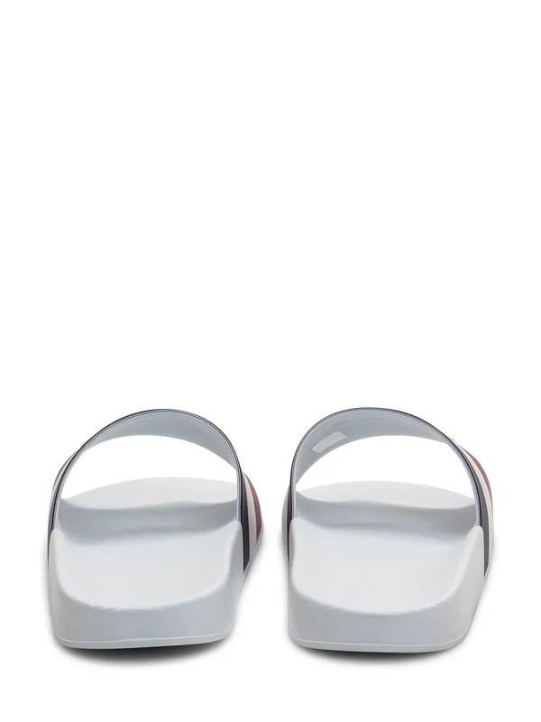 Moncler White Slides - Image 3