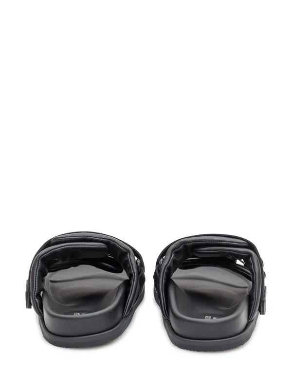Logo Patch Double Buckle Sandals - Image 3