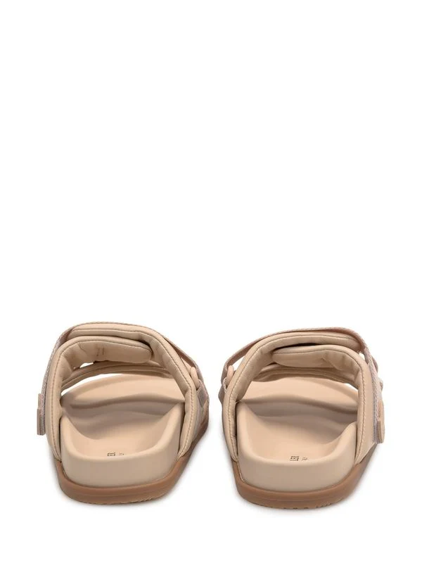 Logo Patch Double Buckle Sandals - Image 3