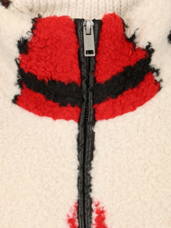 High-Neck Short Fleece Jacket - Image 4