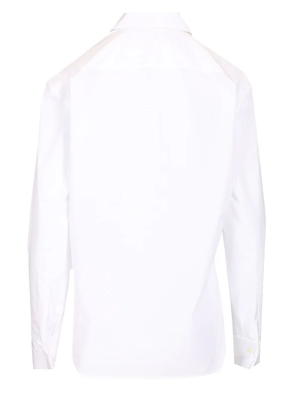 Logo Patch Draped Shirt - Image 2