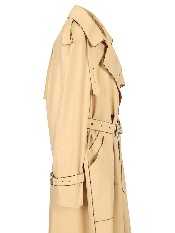 RISTO Cotton Gabardine Trench Coat - Image 3
