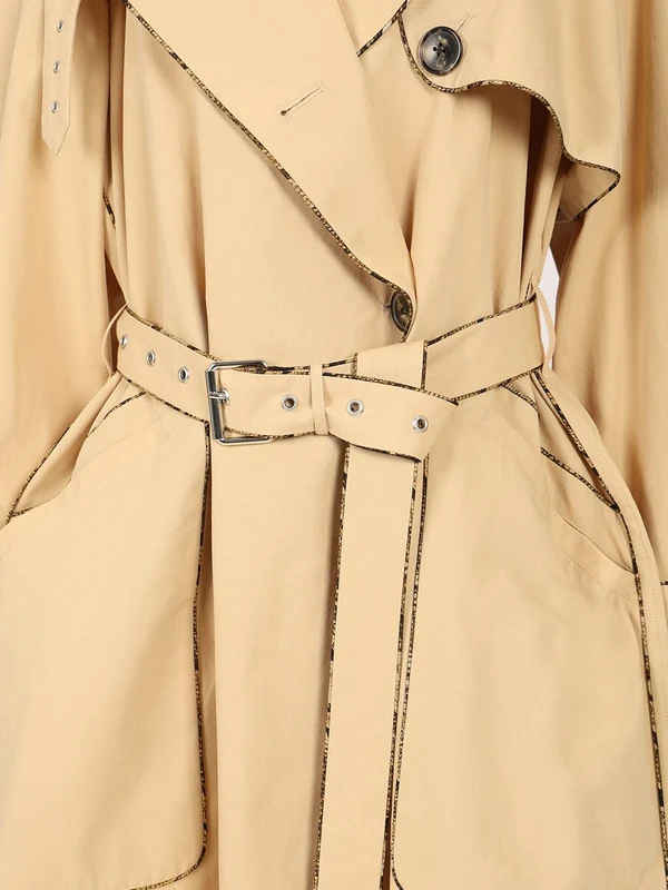 RISTO Cotton Gabardine Trench Coat - Image 5