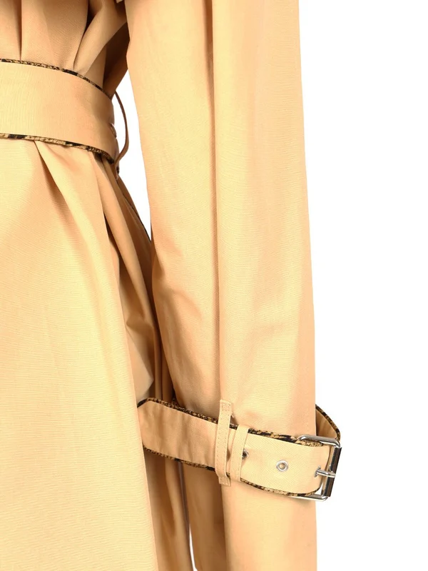 RISTO Cotton Gabardine Trench Coat - Image 6