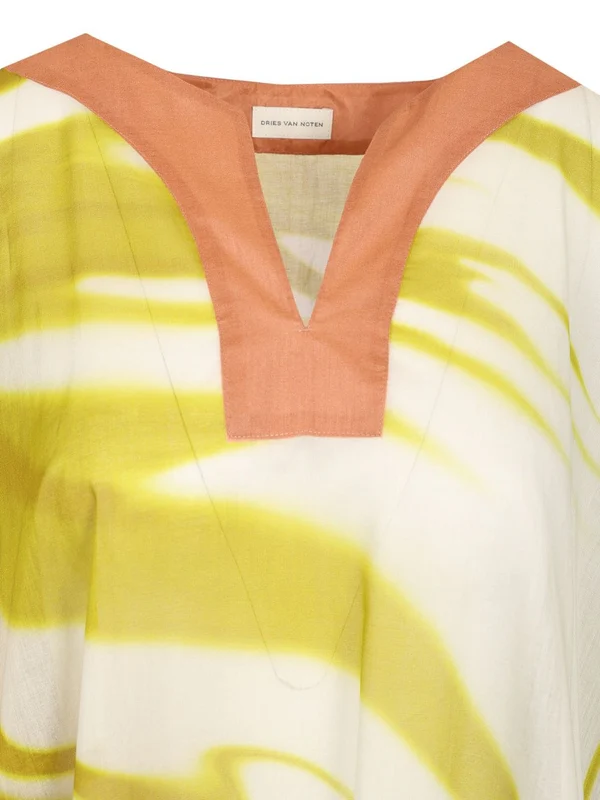 KAFTAN Cotton Long Dress - Image 4