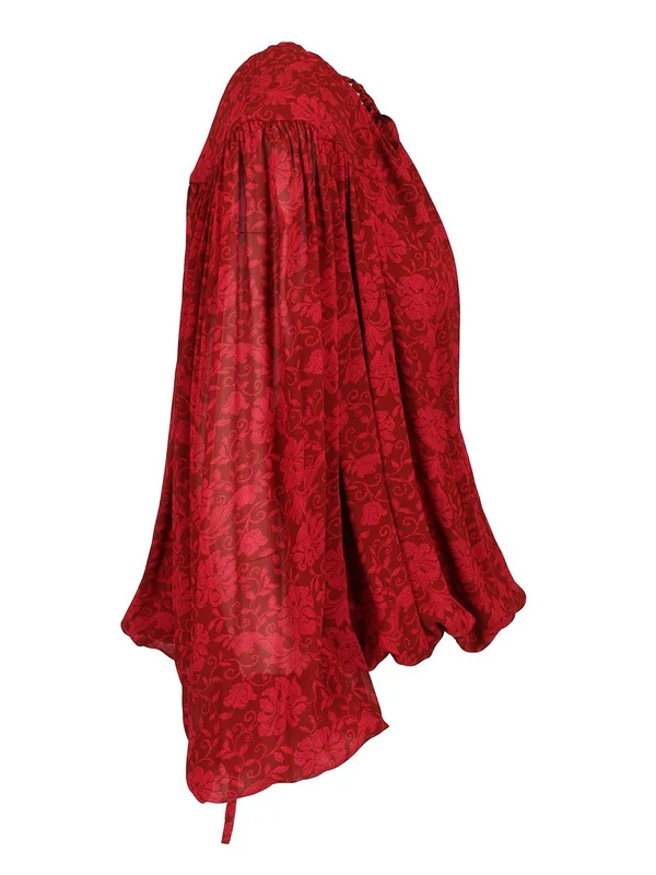 CATTI Floral Pattern Blouse - Image 3