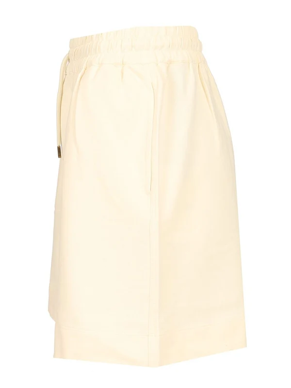 Drawstring Cotton Jersey Shorts - Image 3
