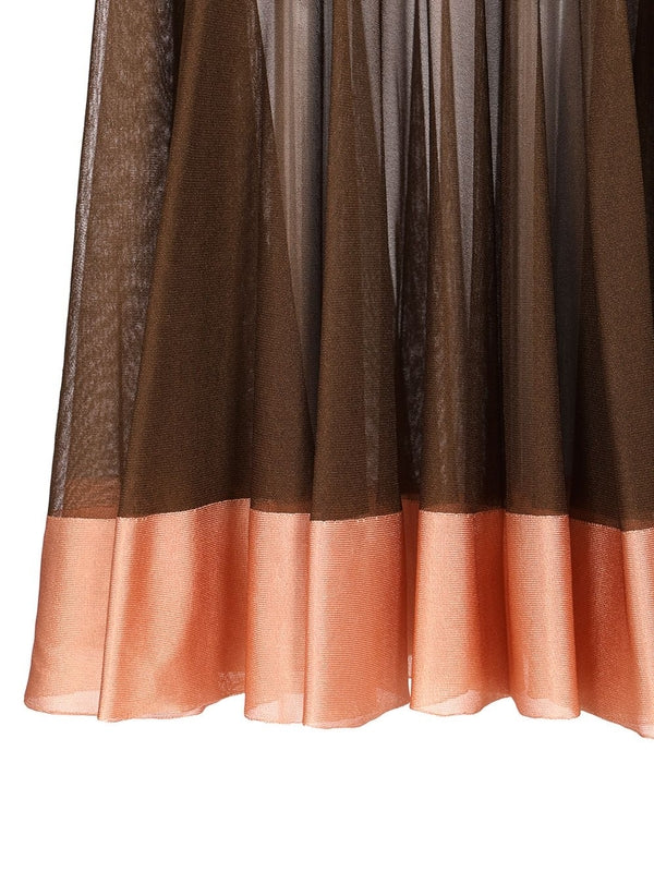 Sheer Viscose Knit Dress - Image 6