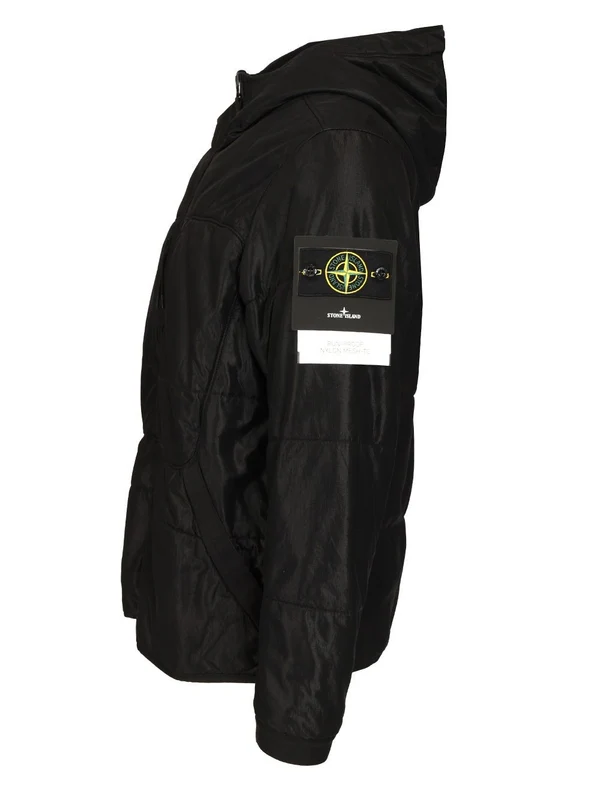 Wappen Patch Nylon Short Parka - Image 3