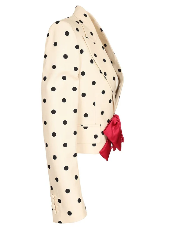 PLUDEPOIS Cropped Tailored Jacket - Image 3