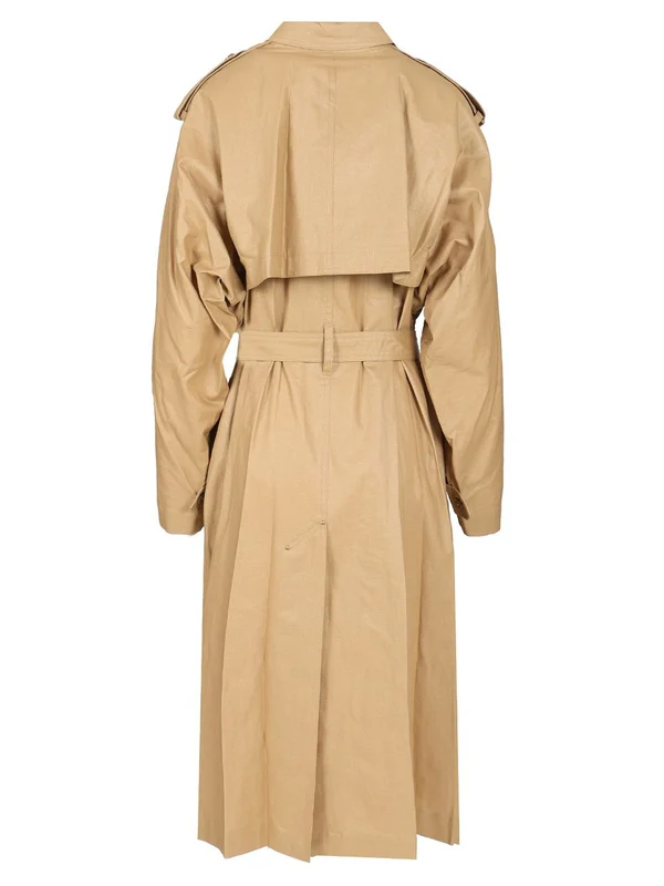 FREANNE Long Trench Coat - Image 2