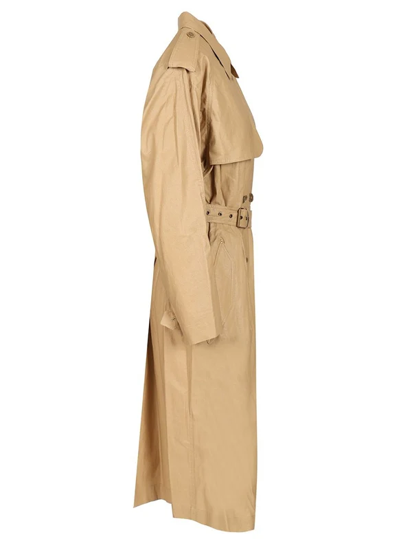 FREANNE Long Trench Coat - Image 3