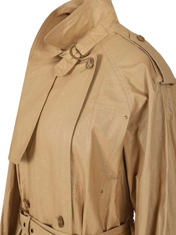 FREANNE Long Trench Coat - Image 4