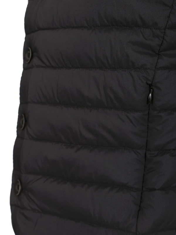 Striped Quilted Padded Vest - Image 5