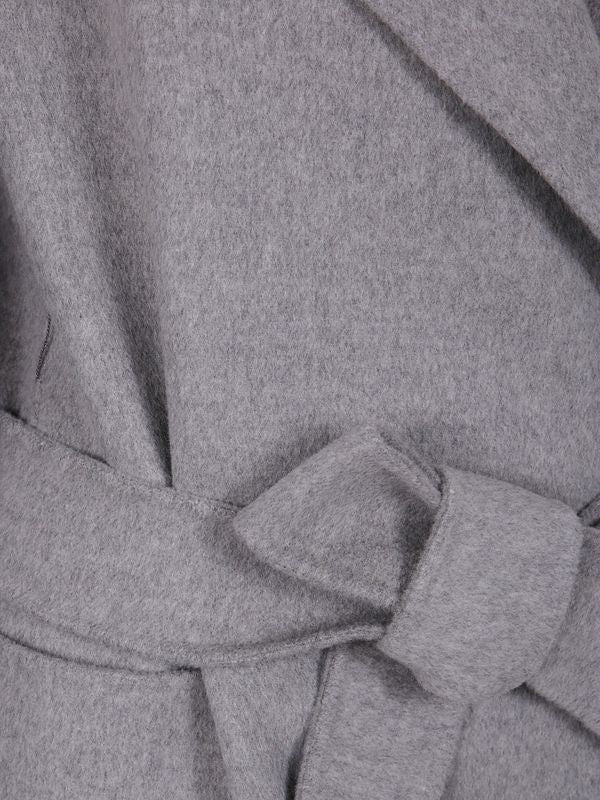 Belt Detail Wool Coat - Image 3