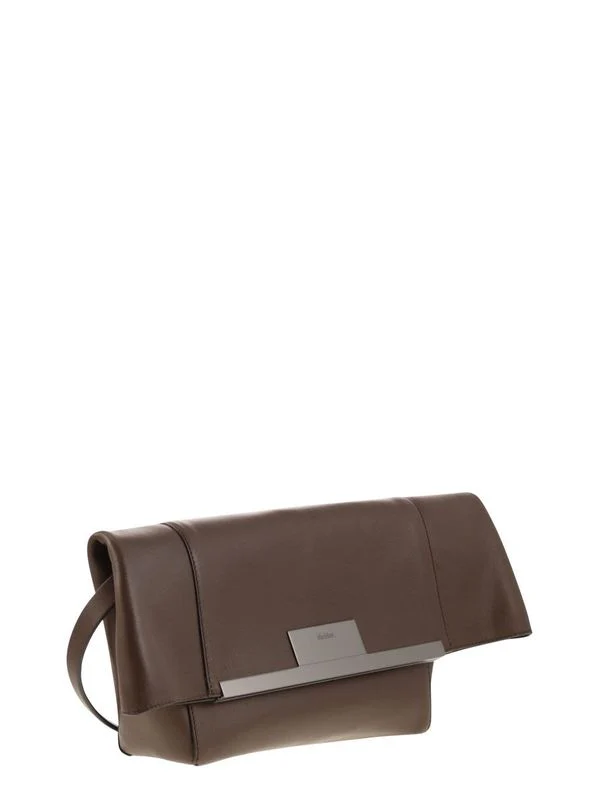 Leather Flap Shoulder Bag - Image 4