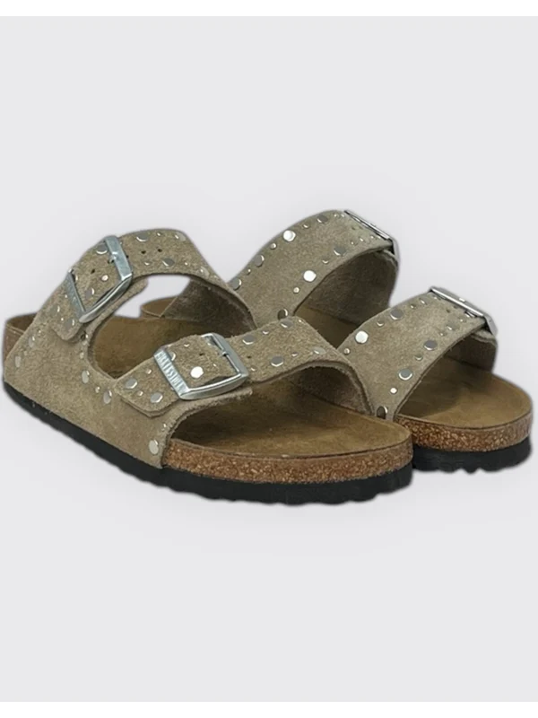 Arizona Stud Suede Sandals - Image 3