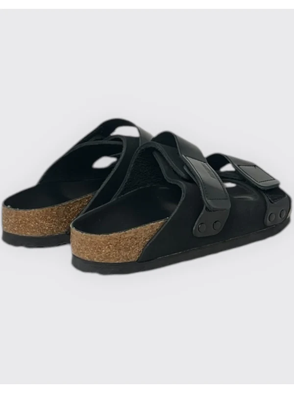 Uji Double Strap Leather Sandals - Image 2