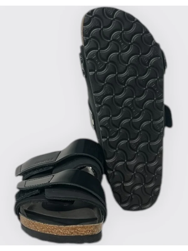 Uji Double Strap Leather Sandals - Image 3