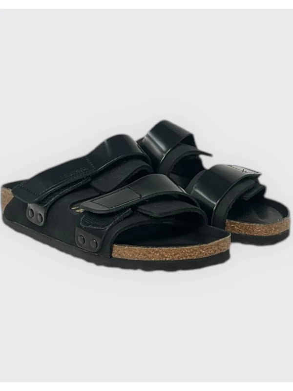 Uji Double Strap Leather Sandals - Image 4
