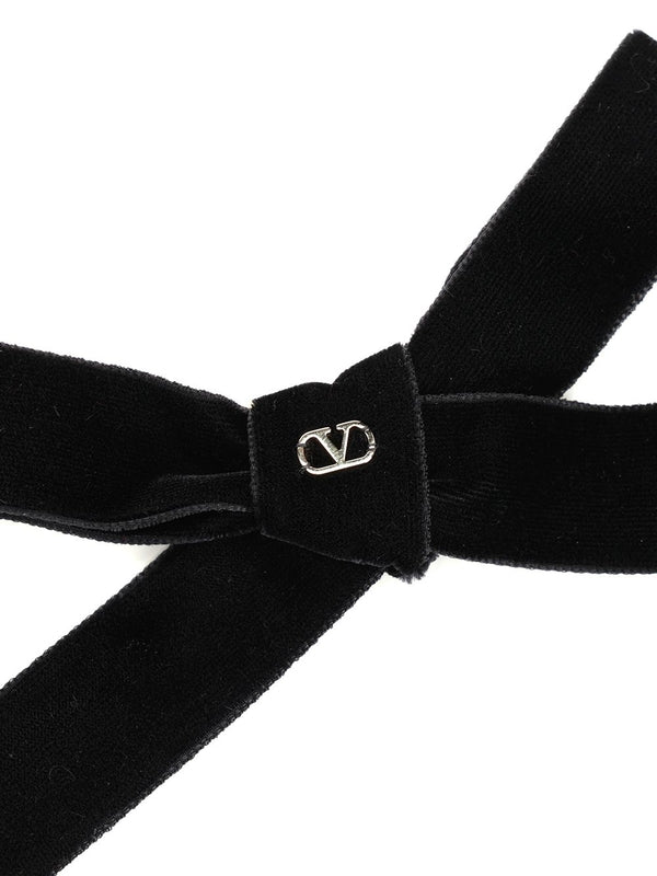 Velvet Bow Hair Clip - Image 3