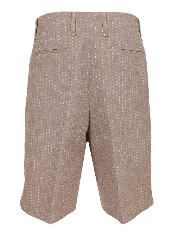 LOOK 16 Stitched Jacquard Shorts - Image 2