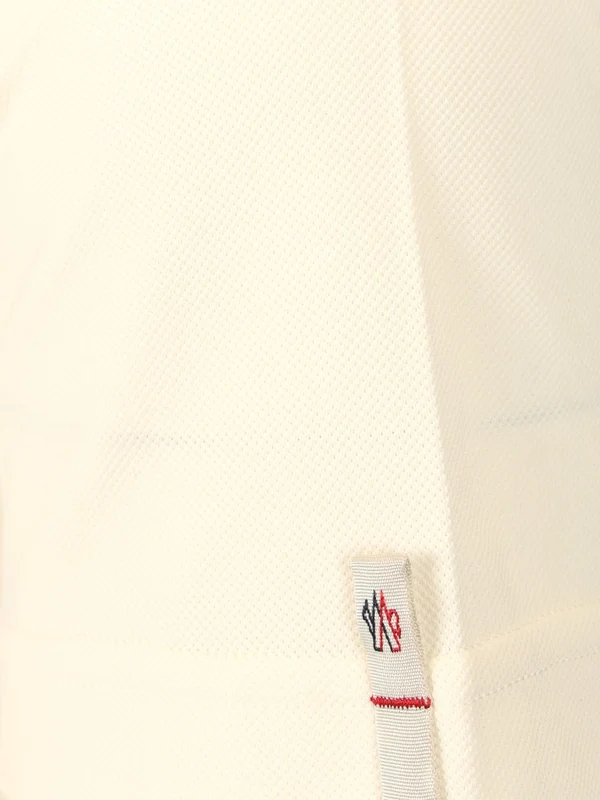 Logo Patch Nylon Polo Shirt - Image 4
