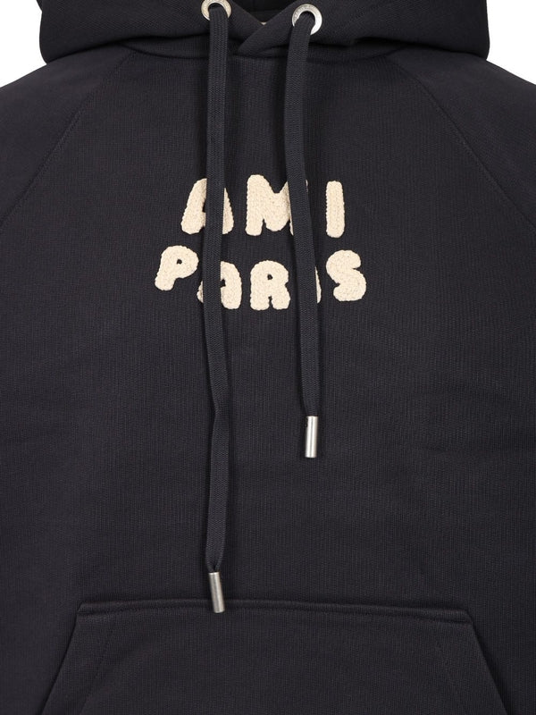 Embroidered Logo Cotton Hoodie - Image 4