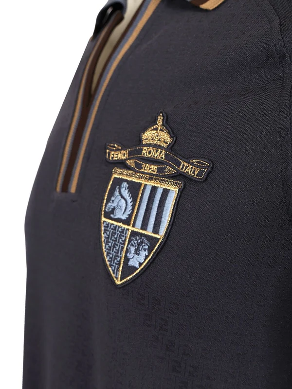 SOCCER FF Jacquard Polo Shirt - Image 4