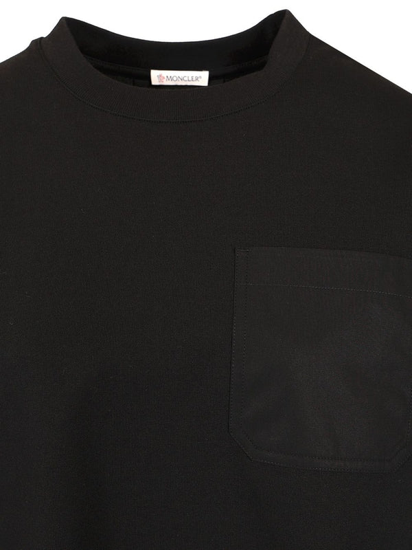 Side Button Logo Patch Short-Sleeve T-Shirt - Image 4