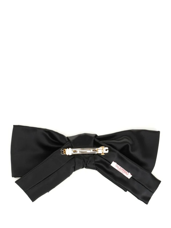Bow Satin Hair Clip - Image 2