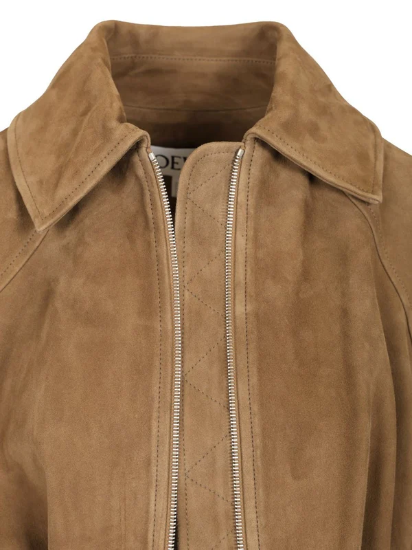 Balloon Suede Jacket - Image 4