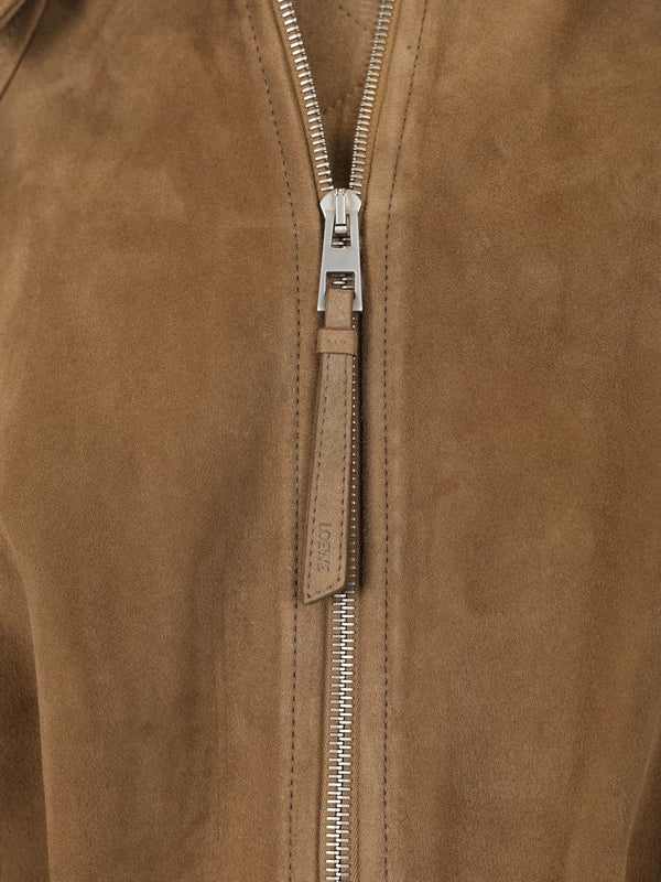 Balloon Suede Jacket - Image 5