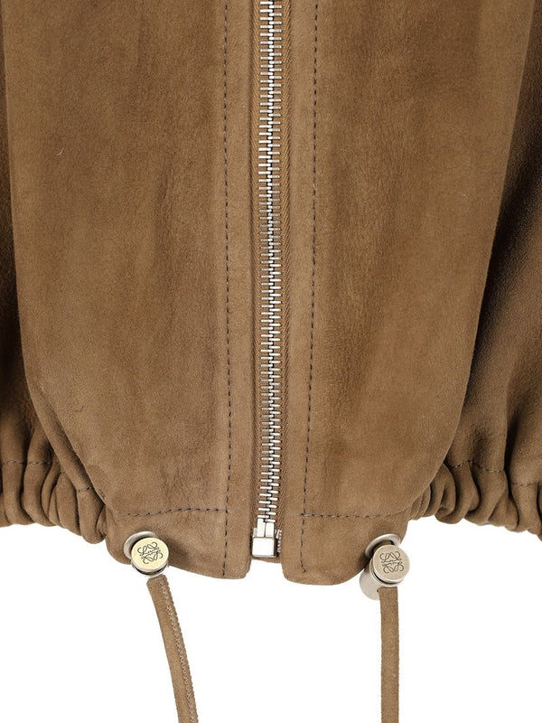 Balloon Suede Jacket - Image 6