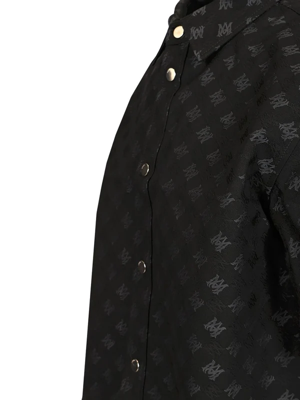 Ma Quad Jacquard Short-sleeve Shirt - Image 4