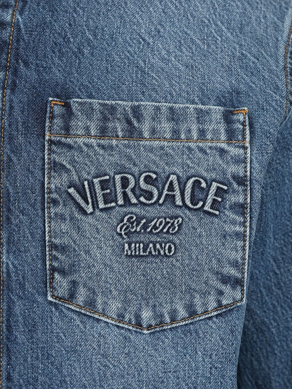 Milano Washed Denim Shirt - Image 5