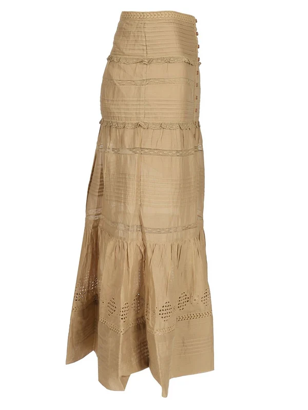 Dusta Voile Cotton Skirt - Image 3