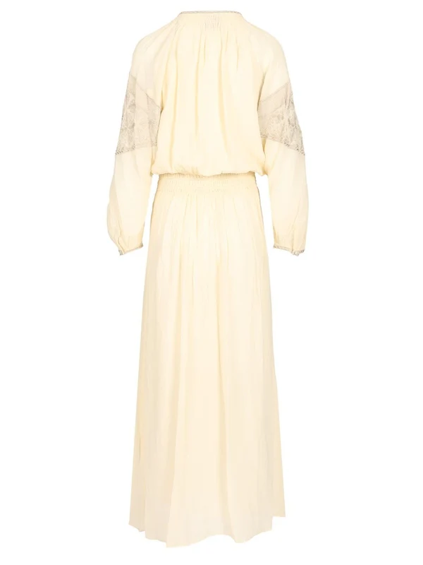 Odilia Silk Long Dress - Image 2