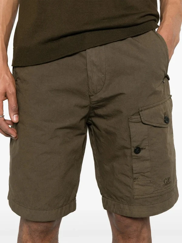Cotton Cargo Pocket Shorts - Image 5