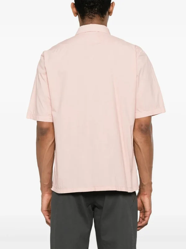 Logo Pocket Cotton Short Sleeve Shirt - Image 4
