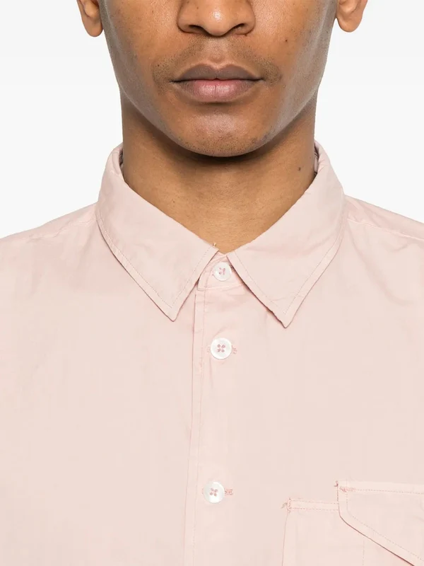 Logo Pocket Cotton Short Sleeve Shirt - Image 5