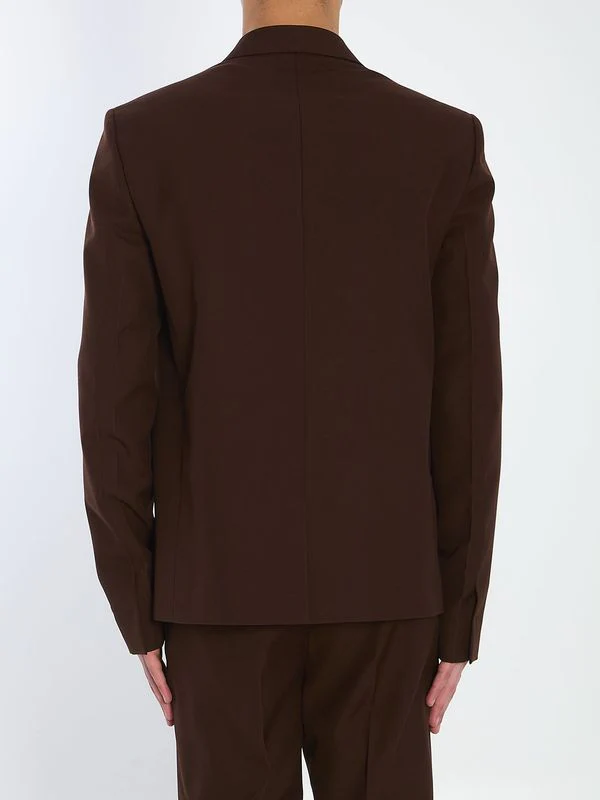 Single Breasted Wool Jacket - Image 4