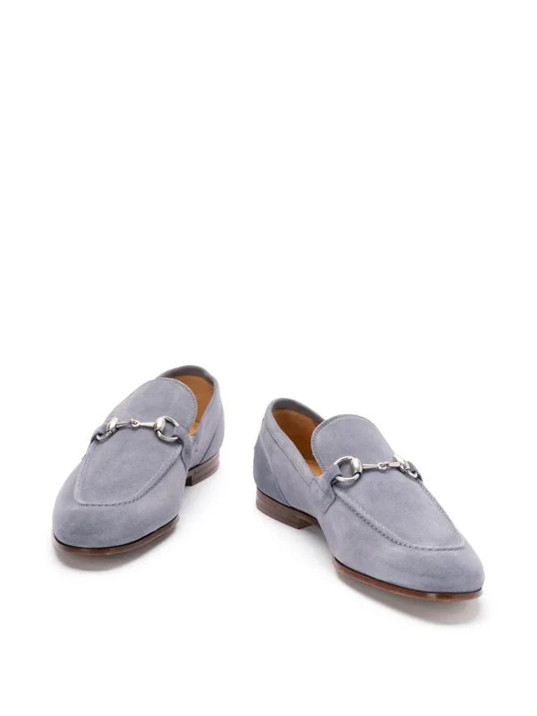 Jordan Horsebit Ornament Suede Loafers - Image 2