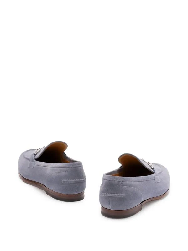 Jordan Horsebit Ornament Suede Loafers - Image 4