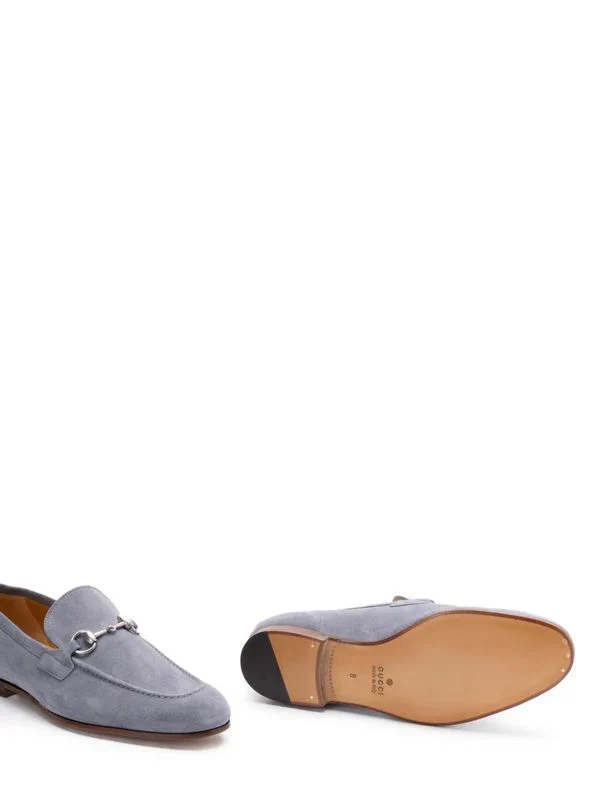 Jordan Horsebit Ornament Suede Loafers - Image 5