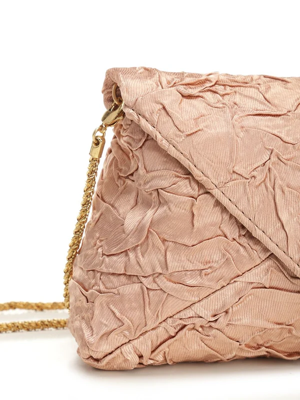 CRUSHED ENVELOPE Chain Shoulder Bag - Image 5