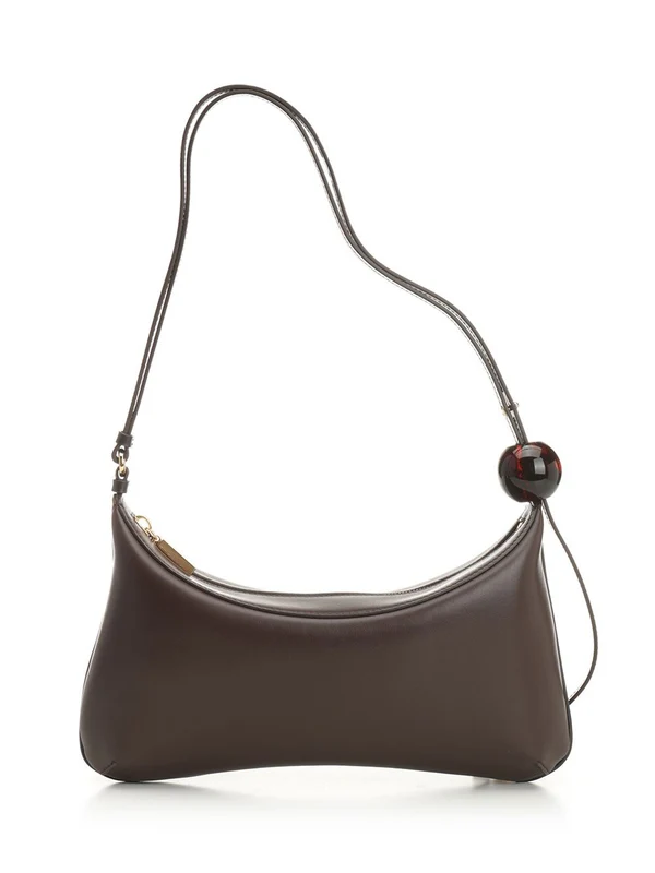 LE GRAND BISOU PERLE Leather Shoulder Bag - Image 3