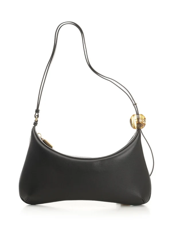 LE GRAND BISOU PERLE Leather Shoulder Bag - Image 3