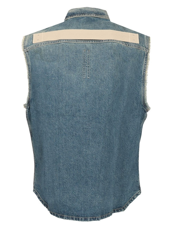 TOMMY Jumbo Sleeveless Denim Shirt - Image 2