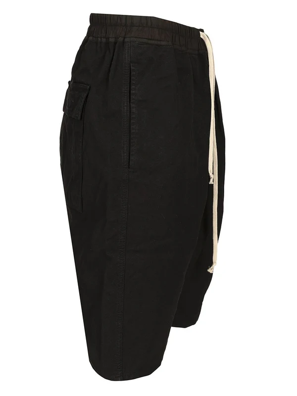 PODS Drawstring Cotton Canvas Shorts - Image 3